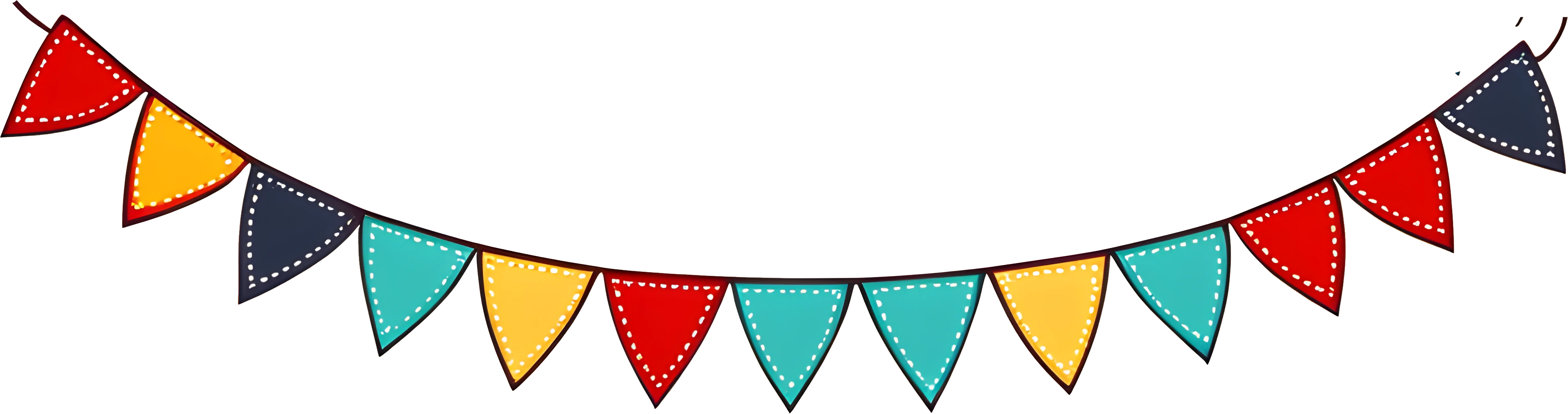 colorful party hanging png download.webp
